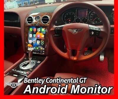 For Bentley Continental GT Flying Spur Android Radio Tesla Style screen GPS 12.1