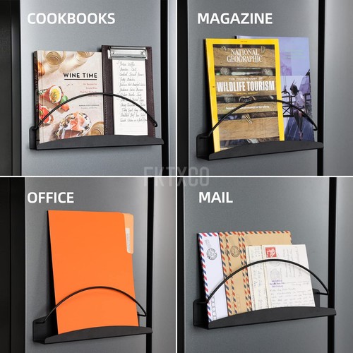 Magnetic File Holder Magnetic Organizer Folder Holder Magnetic Magazine Holde... - Picture 4 of 7