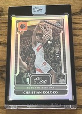 2022-23 Panini One and One #149 Christian Koloko #/99 Rookie RC