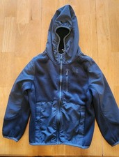   Under Armour Swacket Storm Coldgear Boys 6 Jacket Waterproof Gray Zip Hoody  