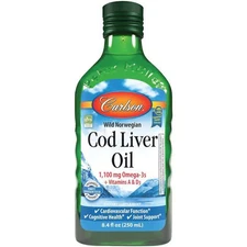 Carlson Wild Norwegian Cod Liver Oil 8.4 fl oz Liq