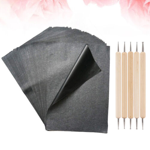  Fashion Carbon Paper Useful Graphite Transfer Practical Single Sided - Afbeelding 1 van 11