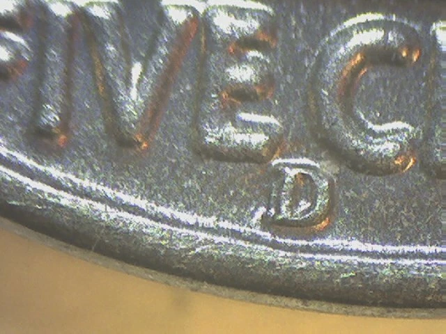 1938-D BUFFALO NICKEL RPM #2 D OVER D FROM ORIGINAL ROLL    AB - Image 2 of 4