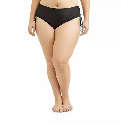 Time And Tru Womens Bikini Bottoms Plus Size 3XL Black | eBay