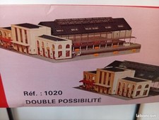 JOUEF maquette grand gare double possibilité avec verrière  ref 1020  neuve