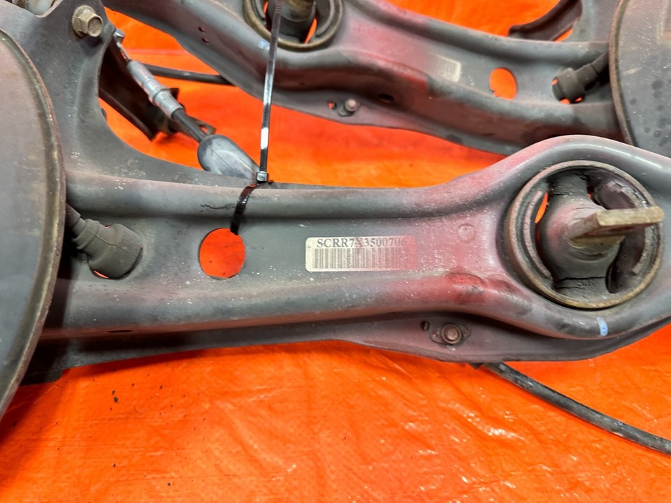 99-00 HONDA CIVIC SI EM1 REAR DISC BRAKE CONVERSION W EMERGENCY BRAKE ...