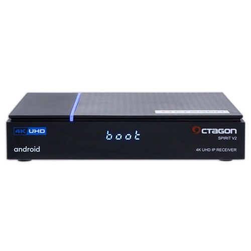 Octagon Spirit PRO 4K UHD Android TV Box WiFi WLAN Bluetooth 5.1 HDR10+ TV IP - Bild 3 von 7