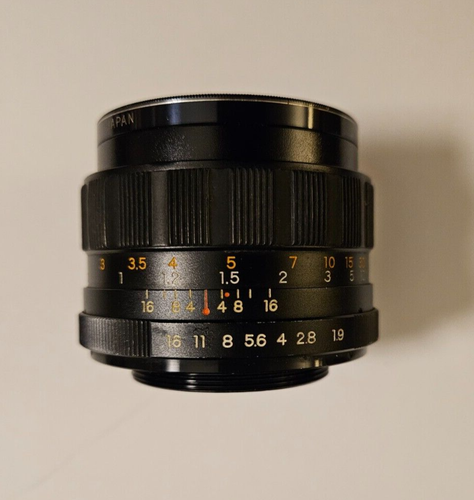 Yashica 50mm 1:1.9 Auto Yashinon-DS M42 Pentax Screw Mount Lens (no lens caps) - Picture 3 of 9