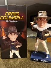 Craig Counsell Indiana Jones Theme Bobblehead Milwaukee Brewers Chicago Cubs SGA