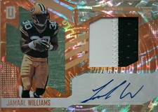 2017 Unparalleled - Jamaal Williams /25 - RPA