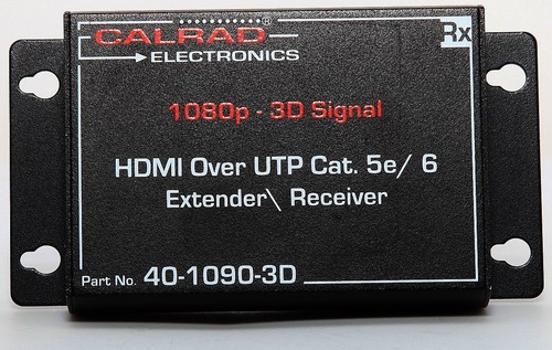 Calrad Électrique 1080P 3D Signe HDMI Sur UTP CAT6 5e Extendeur Récepteur - Photo 8 sur 10