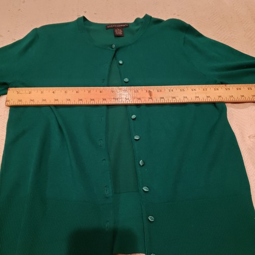 Grace Elements Dark Green Cardigan L - Picture 6 of 7