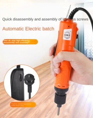 Automatic Portable Speed Screwdriver Straight Shank Driver