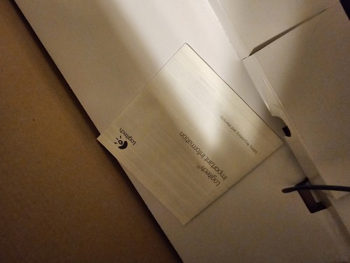 Combo de teclado y mouse con cable Logitech K120 caja abierta - Imagen 5 de 6