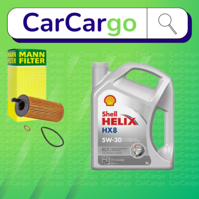 MANN Service Kit Fit BMW 1 Series 118d Diesel 2011-2015 Filter Shell Oil 5W-30