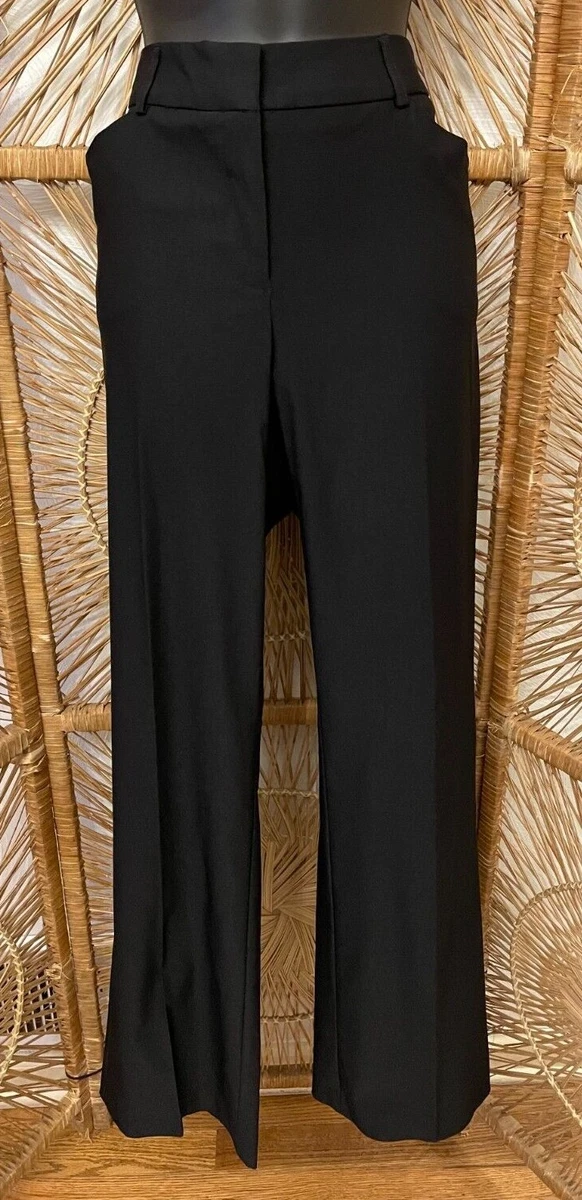 Tribal Favorite Womens Slash Pocket Casual Pants Size 8 Black Knit Stretch