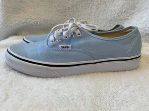 light blue womens vans shoes