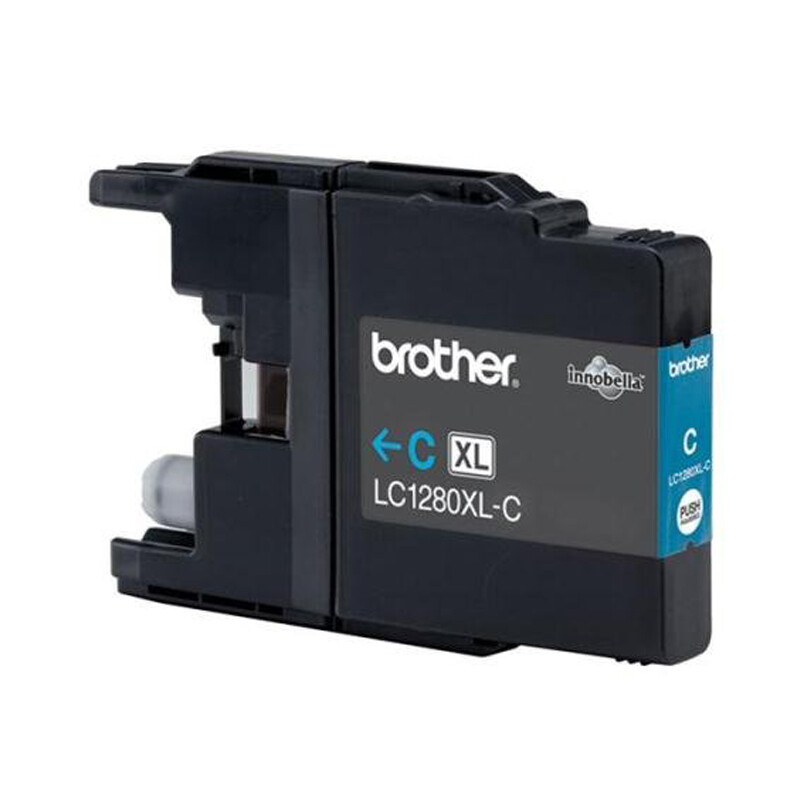 BROTHER LC1280XLC голубой 1200 шт Оттенок XL-Новый патронный МОЛОТОК 6490₽