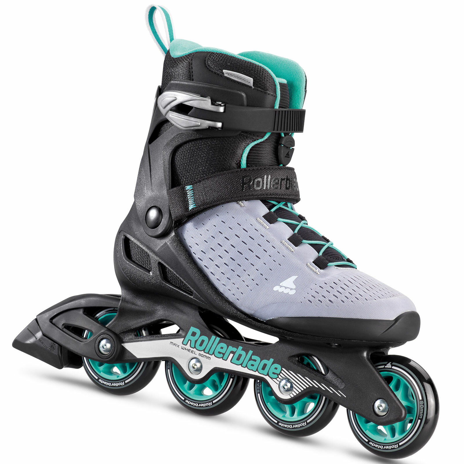 Pattini In Linea Rollerblade Zetrablade Donna - Modello Ricreativo Nero/Azzurro - Foto 9