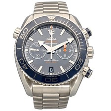 Omega Planet Ocean Steel Watch 45.5mm Case Blue Dial With 20cm Strap