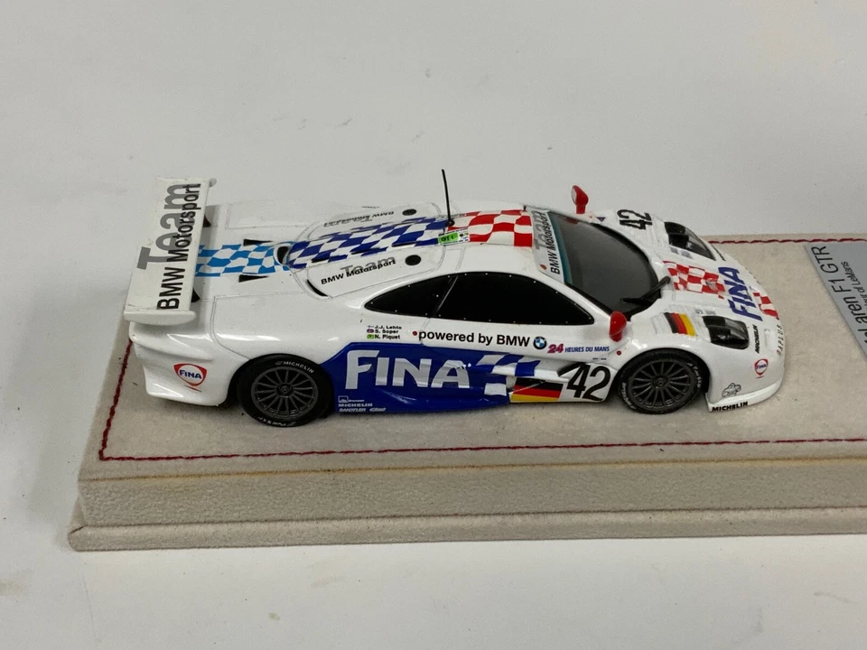 1/43 Minichamps McLaren F1 GTR 1997 24 Horas de LeMans #42 Base Alcantara MG920 Foto 3 de 4