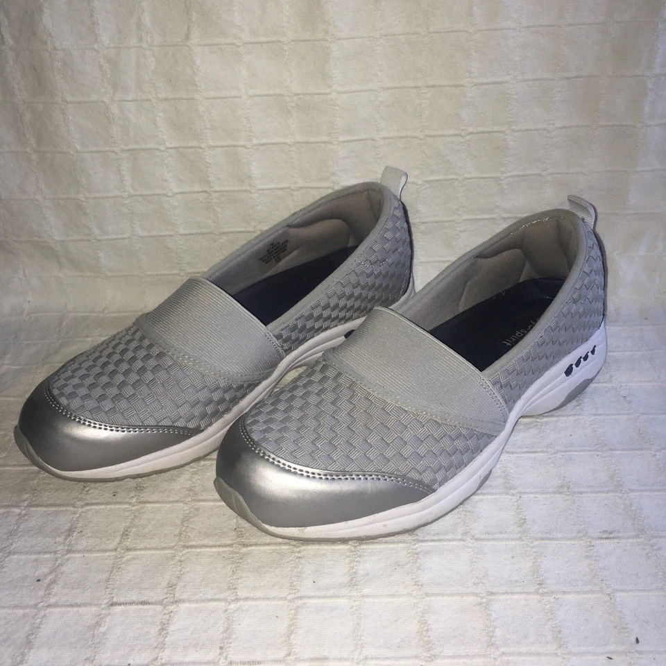Easy Spirit Women's Grey and Silver Trainers SETWIST8 Size 7 M - Изображение 4 из 4