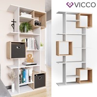 BüCherregal Raumteiler Standregal WüRfel Son 9 FäCher Wandregal Hochregal Vicco