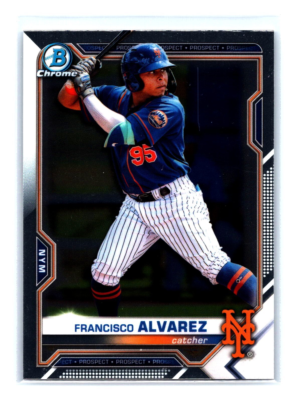 Francisco Alvarez 2021 Bowman Chrome #BCP-209 Prospects