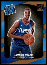 2017-18 Donruss Jawun Evans Rookie Los Angeles Clippers #162