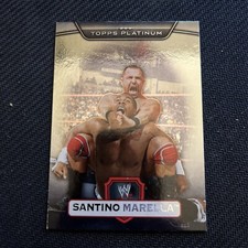Santino Marella 2010 Topps Platinum WWE Card #112 Base Set