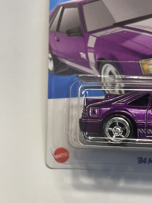 2022 HOT WHEELS 84' FORD MUSTANG SVO SUPER TREASURE HUNT FOX BODY