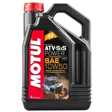 Motul ATV SXS Power 10W-50 4T 4 Stroke 100% Synthetic Motor Oil 4L 105901
