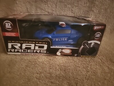 Radio Control RAD Racers Speed Series Car By Wham-O  Red 1:22 Scale