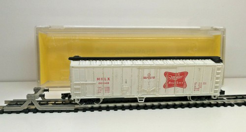 Bachmann Spur N Güterwagen "Miller Highlife" in EVP #9186 | Zustand: Gebraucht