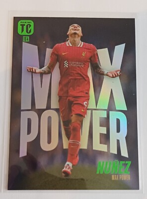 Karte Card Karte MAX POWER Nr. 164 Darwin NUNEZ Liverpool PANINI TOP CLASS 2025