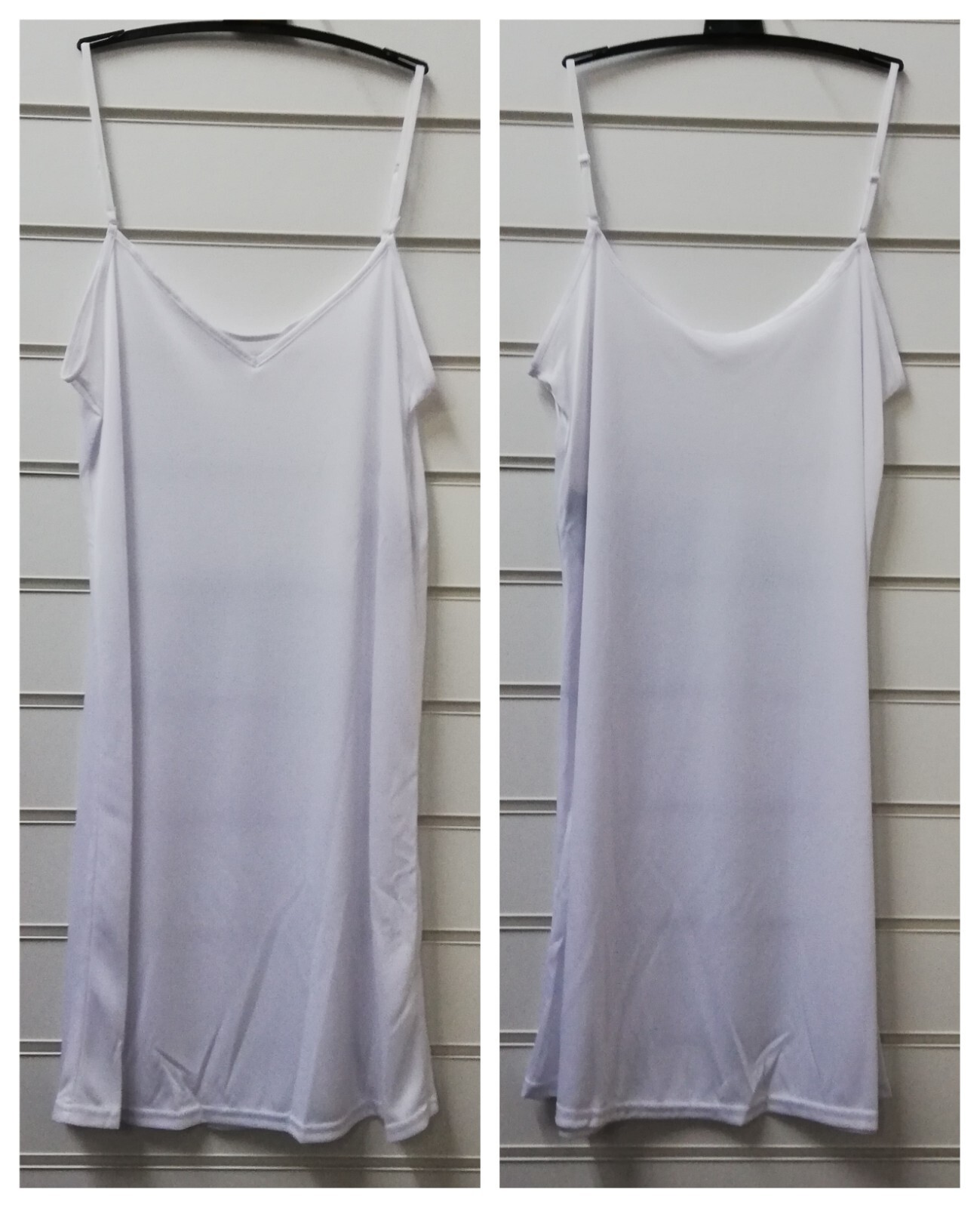 LADIES DUNNES STORES WEAR IT 2 WAYS FULL UNDER SLIP PETTICOAT UK SIZES