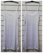 DUNNES STORES LADIES WEAR IT 2 WAYS FULL UNDER SLIP PETTICOAT UK SIZE 10