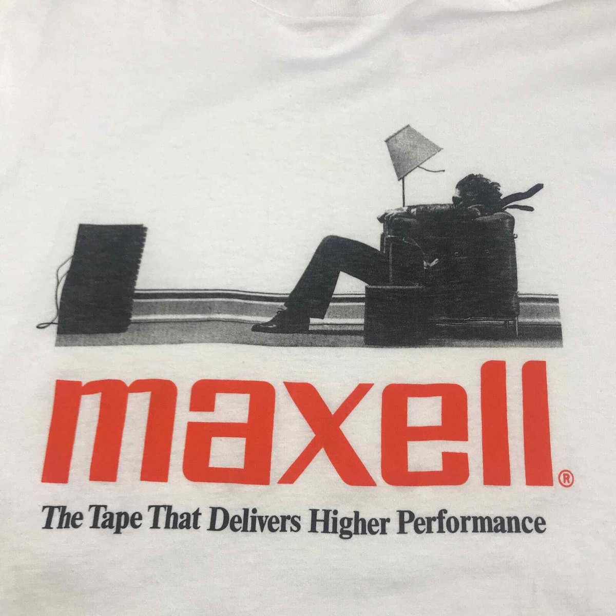 Vintage Maxell Deadstock single stitch t-shirt size XL | eBay