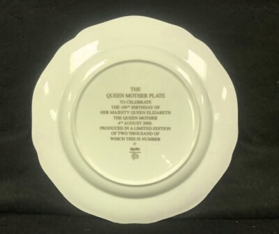Spode 100th Birthday Queen Mother 2000 Commemorative Limited 