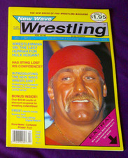 New Wave Wrestling 1 April 1992 : Hulk Hogan, Buddy Rogers, Sting - Near Mint!
