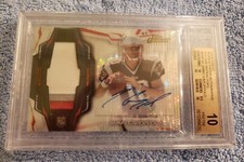 Jimmy Garoppolo 2014 Topps Finest Pulsar Patch Auto RC  23/25  BGS Pristine 10!