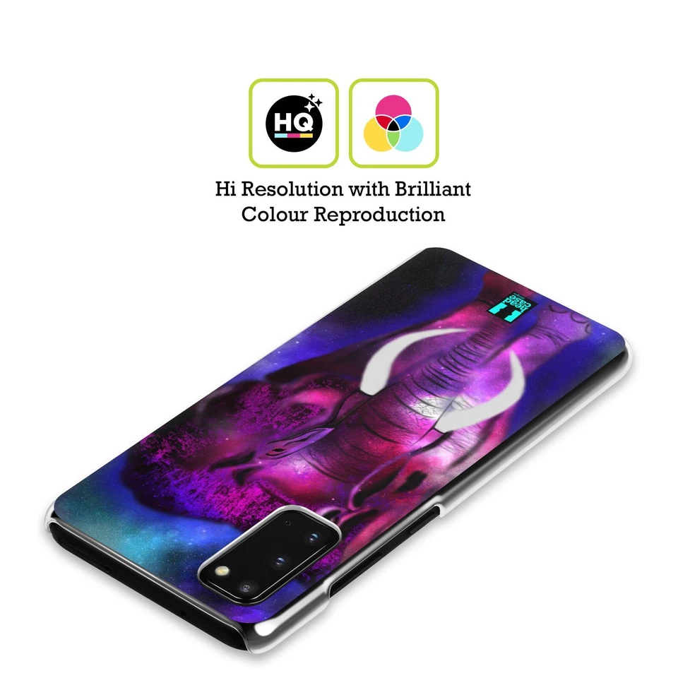 FUNDA TRASERA RÍGIDA HEAD CASE DESIGNS BRILLANTE PARA TELÉFONOS SAMSUNG 1 Foto 2 de 4