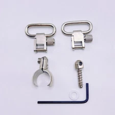 S3912 QD Sling Swivels Lever Action Split Band (0.64-0.66'') Silver / Black