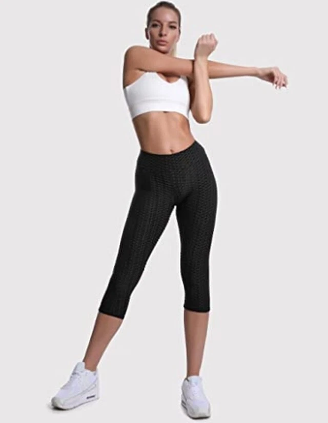 Wholesale Women's Scrunch Butt Lifting Leggings, High Waist Yoga Booty Pants - Image 2 of 4