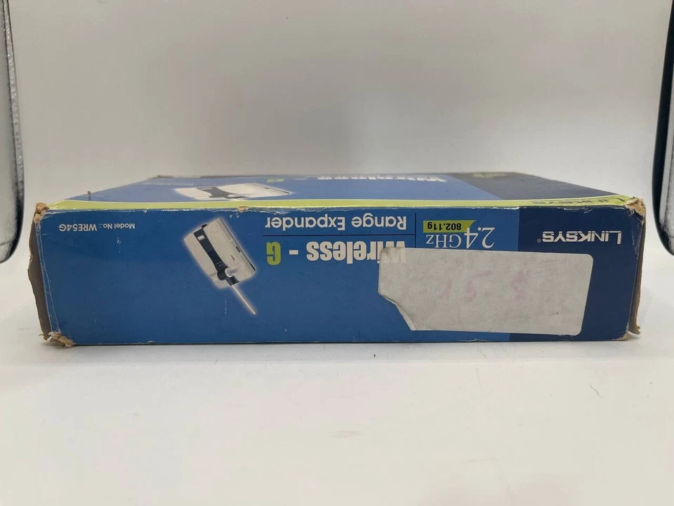 NEW Cisco/Linksys WRE54G Wireless-G Range Extender 2.4 GHz 802.11g ST63 - Image 4 of 4