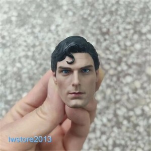 1:6 Clark Kent Christopher Reeve Head Sculpt For 12" Male HT Action Figure Body