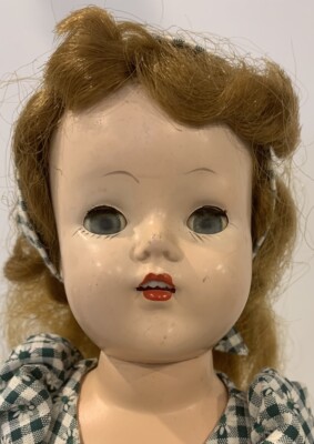 Vintage 16  Doll Eyes Open & Close Teeth Some TLC Needed From A Doll Mom
