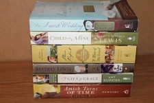 6 AMISH ROMANCE BOOKS GIFT OF GRACE AN AMISH WEDDING PLAIN PERFECT THE COVENANT