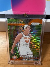 Brionna Jones WNBA Panini Prizm Fractal Neon Green Pulsar /75 #9