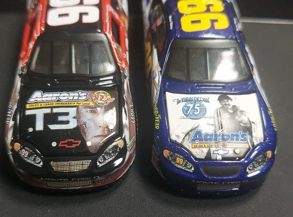 Lote de 3 Michael Waltrip #99 Aaron’s 3 Stooges 2003 1/64 Nascar Diecast Terminator Foto 2 de 4